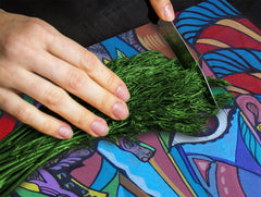 Induction Cooktop Cover –Shatter Resistant Glass Kitchen Board – Hob cover; MEASURES: SINGLE: 60 x 52 cm (23,62” x 20,47”); DOUBLE: 30 x 52 cm (11,81” x 20,47”); D32 Paintings Series: Cubism illustration of an elegant woman