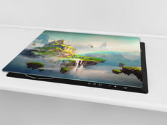 Glass Pastry Board 60D18: Fantastic world