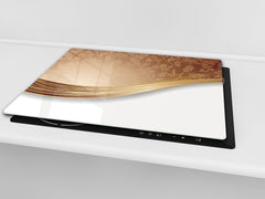 Tempered GLASS Cutting Board D01 Abstract Series: Abstract Art 46