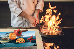 Cubierta de placa de inducción 60D04: Una copa de vino 1