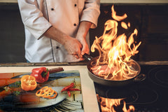 Panneau de cuisine en verre trempé D09 Autre: Graffiti sur brique