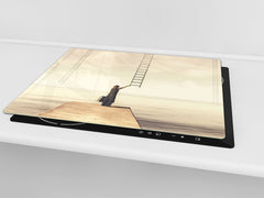 Glass stove top 60D19: Ladders to heaven