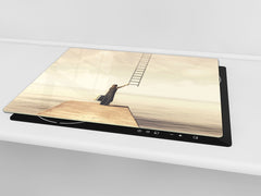 Glass stove top 60D19: Ladder