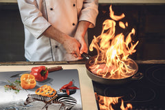 Glass Pastry Board 60D18: Stop over the precipice 2