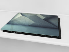 Asse da cucina in VETRO temperato – Tagliere in vetro; D09 Serie Diversi: Trama 55