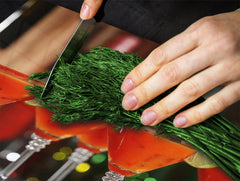 Glass Countertop 60D11: Orange Cosmopolitan