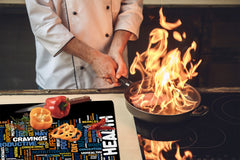 Induktionskochfeldabdeckung 60D17: Aufschrift 7