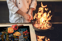 Induktionskochfeldabdeckung 60D17: Aufschrift 5