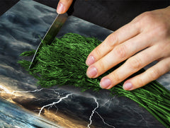 Arbeitsplattenschoner und Nudelbrett 60D08: Storm