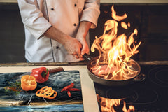 Arbeitsplattenschoner und Nudelbrett 60D08: Storm