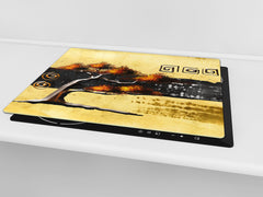 Glass Cutting Board 60D15: Egispki theme 2