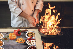 Tempered GLASS Cutting Board 60D16: Nuts