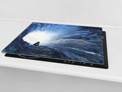 Glass Pastry Board 60D18: Sea of thoughts