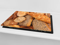 Tapa de placa de cocción 60D09: Croissant francés