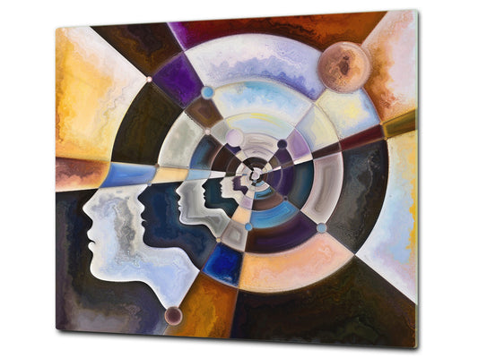 Tabla de cortar - Cubierta de la placa de inducción D04 Serie Bebidas: Cerezas 7