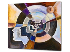 Tabla de cortar - Cubierta de la placa de inducción D04 Serie Bebidas: Cerezas 7