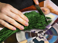 Tabla de cortar - Cubierta de la placa de inducción D04 Serie Bebidas: Cerezas 7