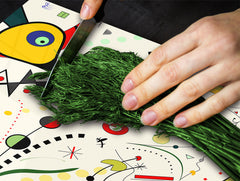 Glasschneidebrett 60D15: Augenmotiv