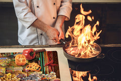 Induction Cooktop Cover Kitchen Board 60D03B: Indian spices 7