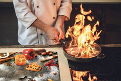 TEMPERED GLASS CHOPPING BOARD 60D13: Baking cookies