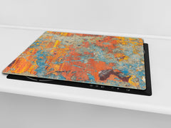 TEMPERED GLASS CHOPPING BOARD – Glass Cutting Board and Worktop Saver D26 Textures and tiles 2 Series: Concrete wall color panorama