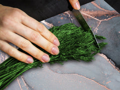 Chopping Board - Worktop saver and Pastry Board - Glass Cutting Board D23 Colourful abstractions: Abstract golden veins