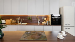 Chopping Board - Induction Cooktop Cover D21 Marbles 1 Series: Italian granite