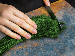 Chopping Board - Impact & Scratch Resistant - Glass Cutting Board D24 Rusted textures Series: Oxidized colorful surface