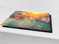 Worktop saver and Pastry Board 60D08: Blooming orchard