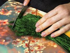 Worktop saver and Pastry Board 60D08: Blooming orchard