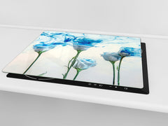 Worktop Saver 60D06B: A blue rose