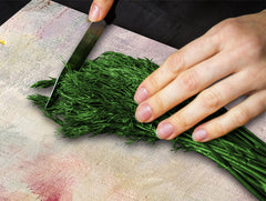 UNIQUE Tempered GLASS Kitchen Board 60D05A: Painting on canvas 1