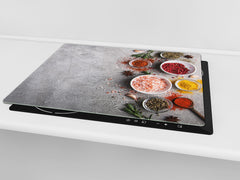Induction Cooktop Cover Kitchen Board 60D03B: Asian spices 1