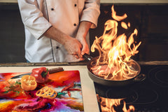 Induktionskochfeldabdeckung 60D14: Bunte Punkte