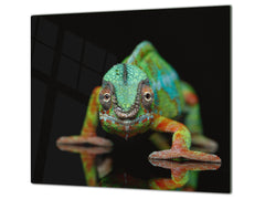 Tempered GLASS Cutting Board 60D01: Chameleon 2