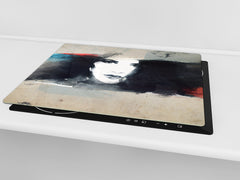 Resistant Glass Cutting Board 60D05B: Woman