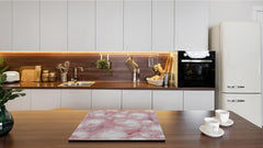 UNIQUE Tempered GLASS Kitchen Board –Scratch Resistant Glass Cutting Board –Glass Countertop MEASURES: SINGLE: 60 x 52 cm (23,62” x 20,47”); DOUBLE: 30 x 52 cm (11,81” x 20,47”); D29 Colourful Variety Series: Gems close-up