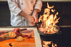 Arbeitsplattenschoner und Nudelbrett 60D08: Ballonfahrt