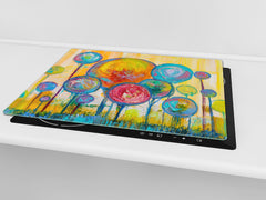 Glass Pastry Board 60D18: Children's picture