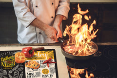 Induktionskochfeldabdeckung 60D17: Bäckereimenü