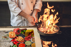 Induction Cooktop Cover Kitchen Board 60D03B: Asian spices 5