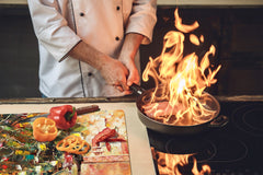 Resistant Glass Cutting Board 60D05B: Walk