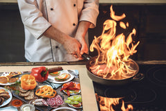 Tempered GLASS Cutting Board 60D16: Breakfast 4