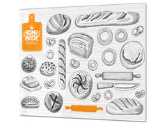 Hob cover 60D09: Homemade bakery