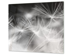 Glass Cutting Board and Worktop Saver D06 Flowers Series: Flower 7