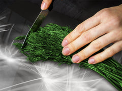 Glass Cutting Board and Worktop Saver D06 Flowers Series: Flower 7