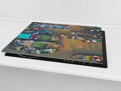 Worktop saver and Pastry Board 60D08: Asian boats