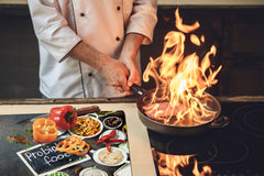 Tempered GLASS Cutting Board 60D16: Healthy food 2