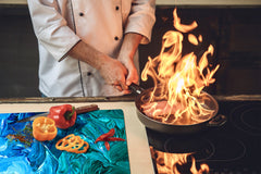 Induktionskochfeldabdeckung 60D14: Blaue Farbe