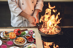 Tempered GLASS Cutting Board 60D16: Breakfast 8